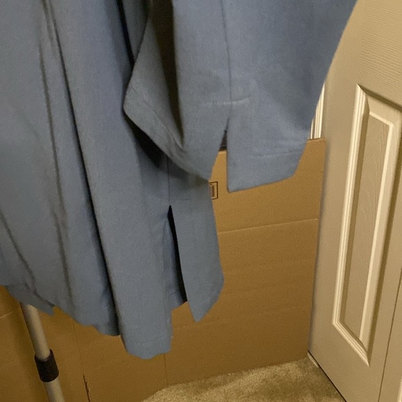 Talbots Blue Full Button Front Jacket Size 20 - Picture 5 of 6